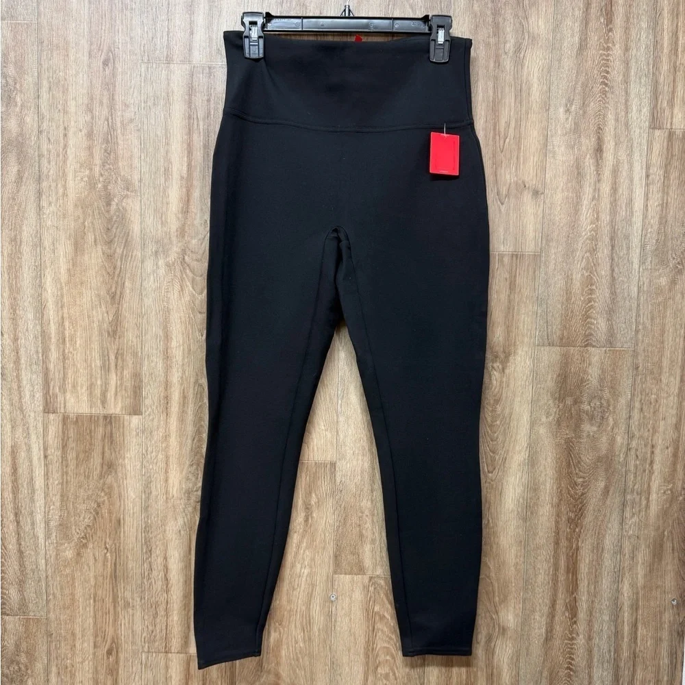 Spanx Black Ponte Ankle Leggings